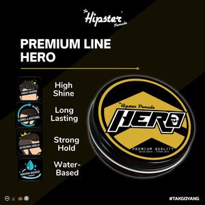 Hipster Pomade Hero